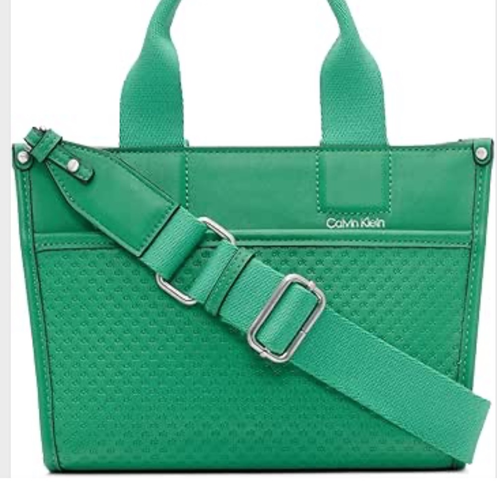 RARE Calvin Klein Element Satchel In Color Bonsai